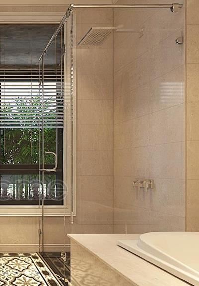 Mẫu phòng tắm kính cường lực cao cấp