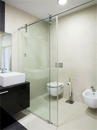 VÁCH TẮM KÍNH CỬA TRƯỢT 