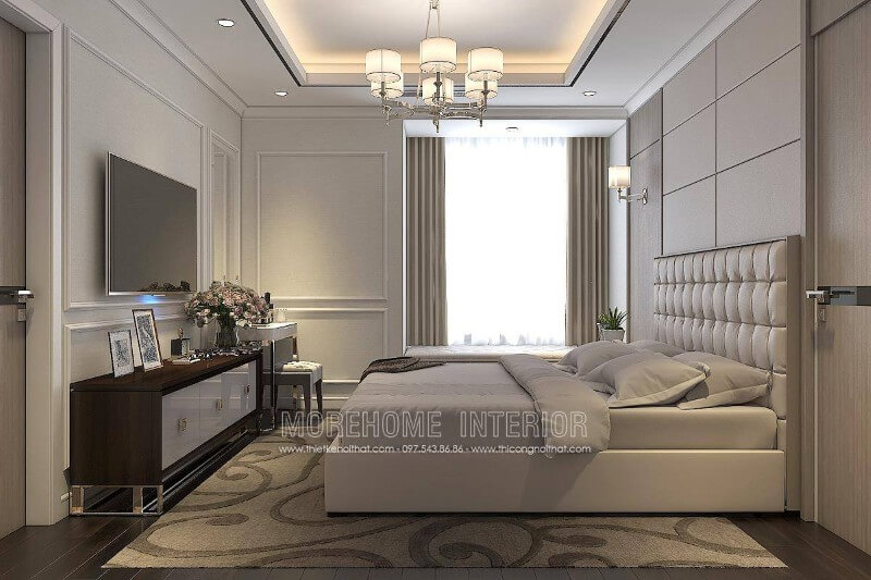 Giường ngủ chung cư gỗ công nghiệp Giường ngủ chung cư gỗ công nghiệp