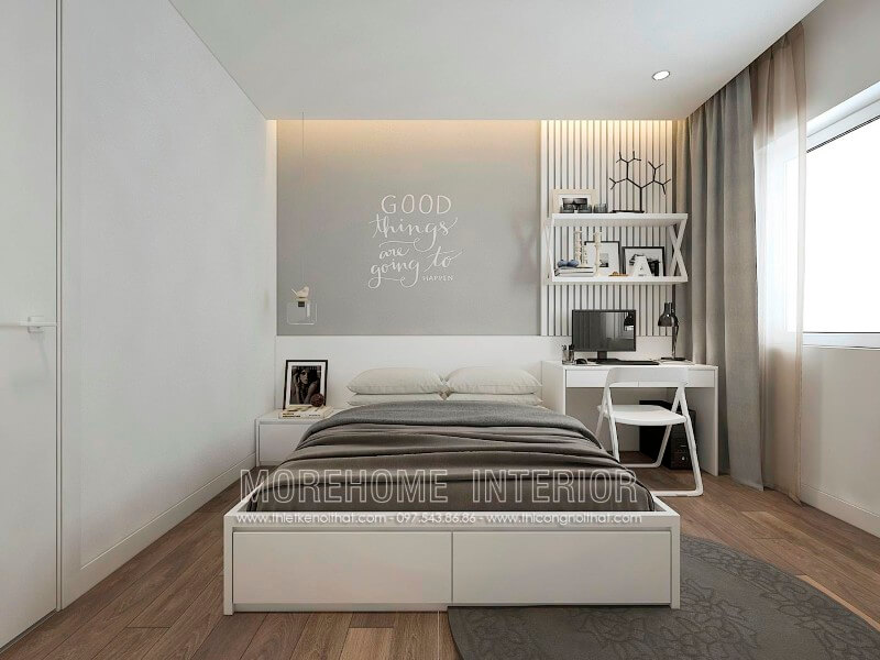 Giường ngủ chung cư hiện đại Giường ngủ chung cư hiện đại